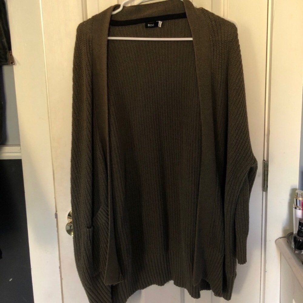 Oversized urban outfitters cardigan